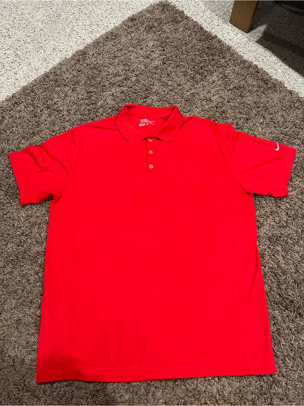 Nike Men’s Bright Red Performance Polo